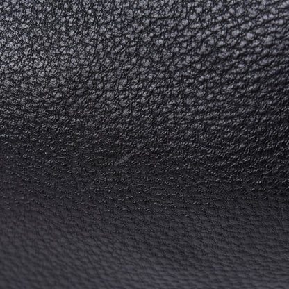 Gucci Pebbled Calfskin Web Bamboo Ring Hobo Black 11 of 11