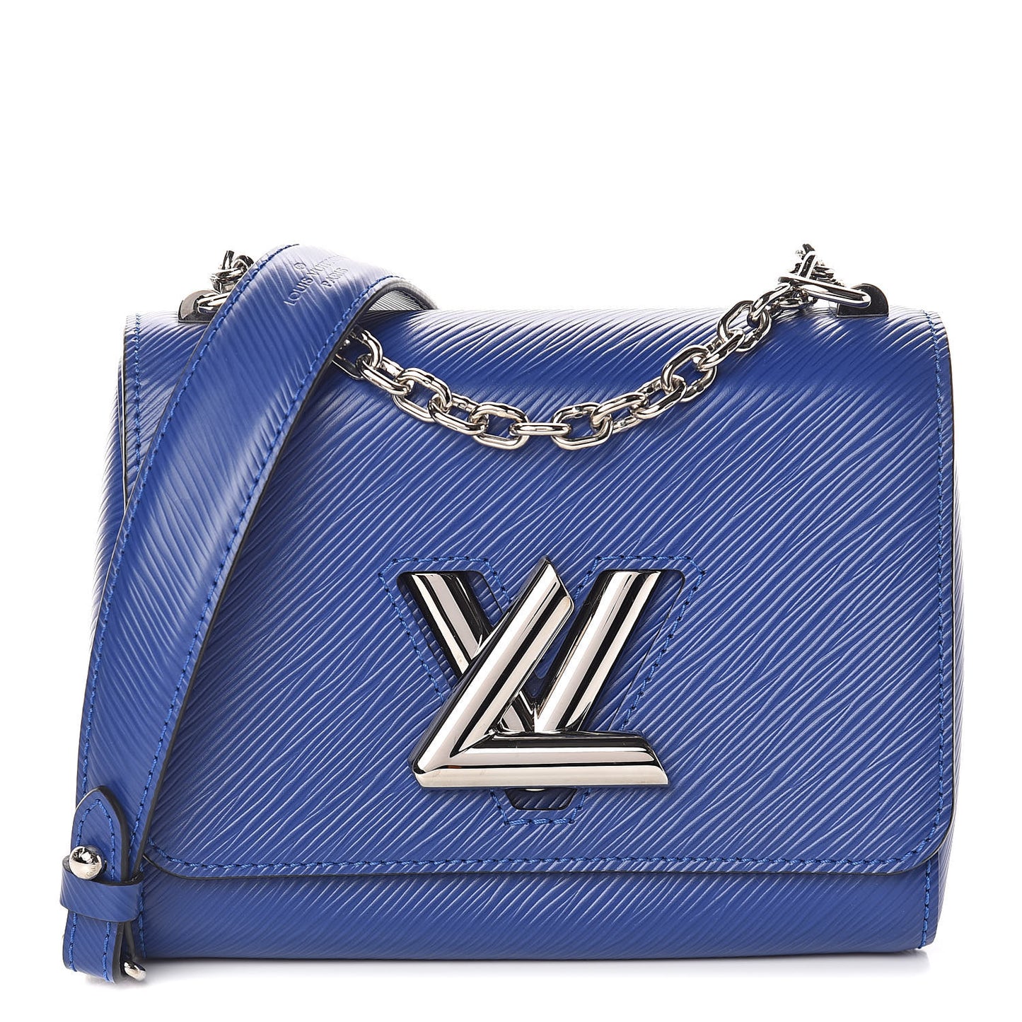 Epi Twist Shoulder Bag PM Blueberry