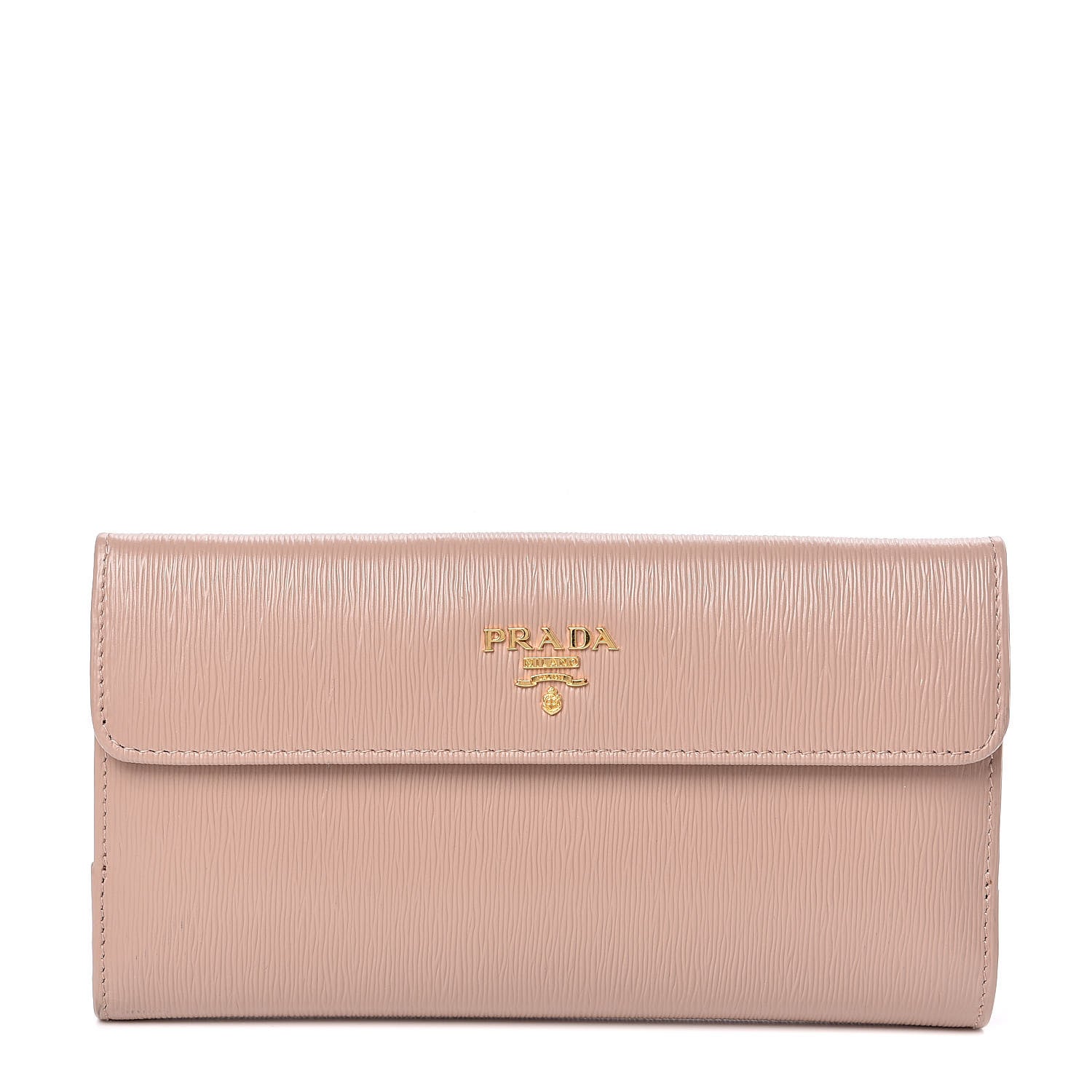 Prada Vitello Move Continental Flap Wallet Cammeo 1 of 8