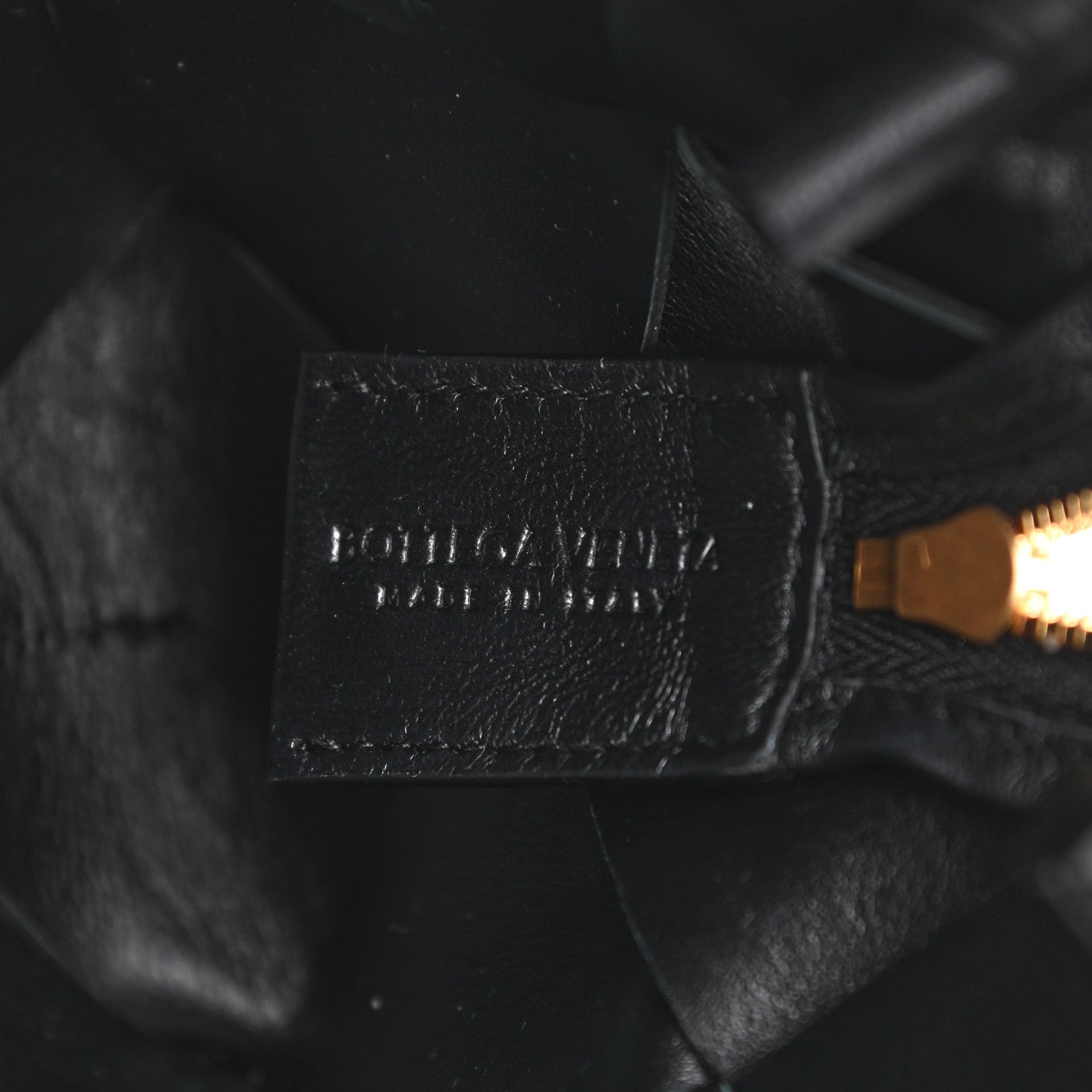 Bottega Veneta Lambskin Maxi Intrecciato Mini Cassette Camera Bag Black 7 of 8