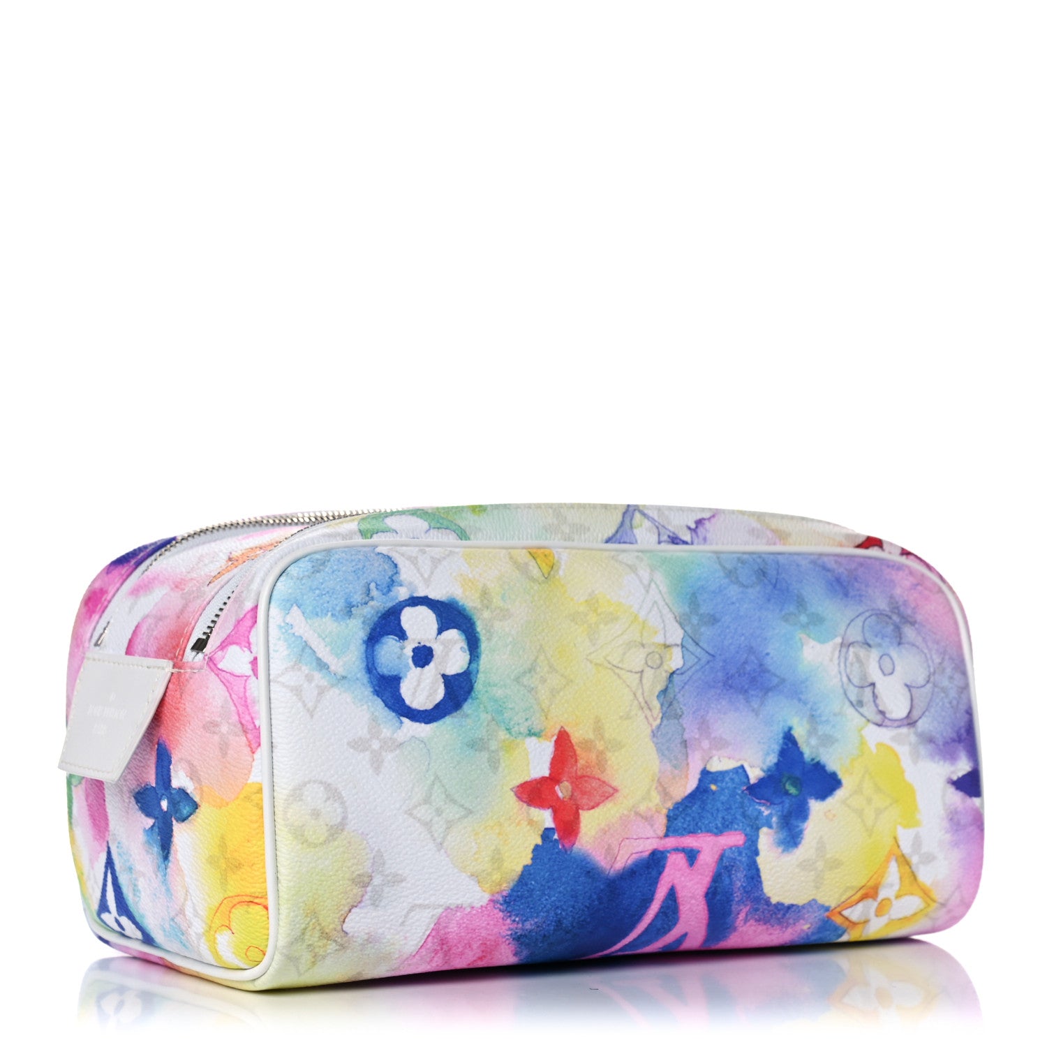 Louis Vuitton Monogram Watercolor Dopp Kit Toilet Pouch Multicolor 3 of 10