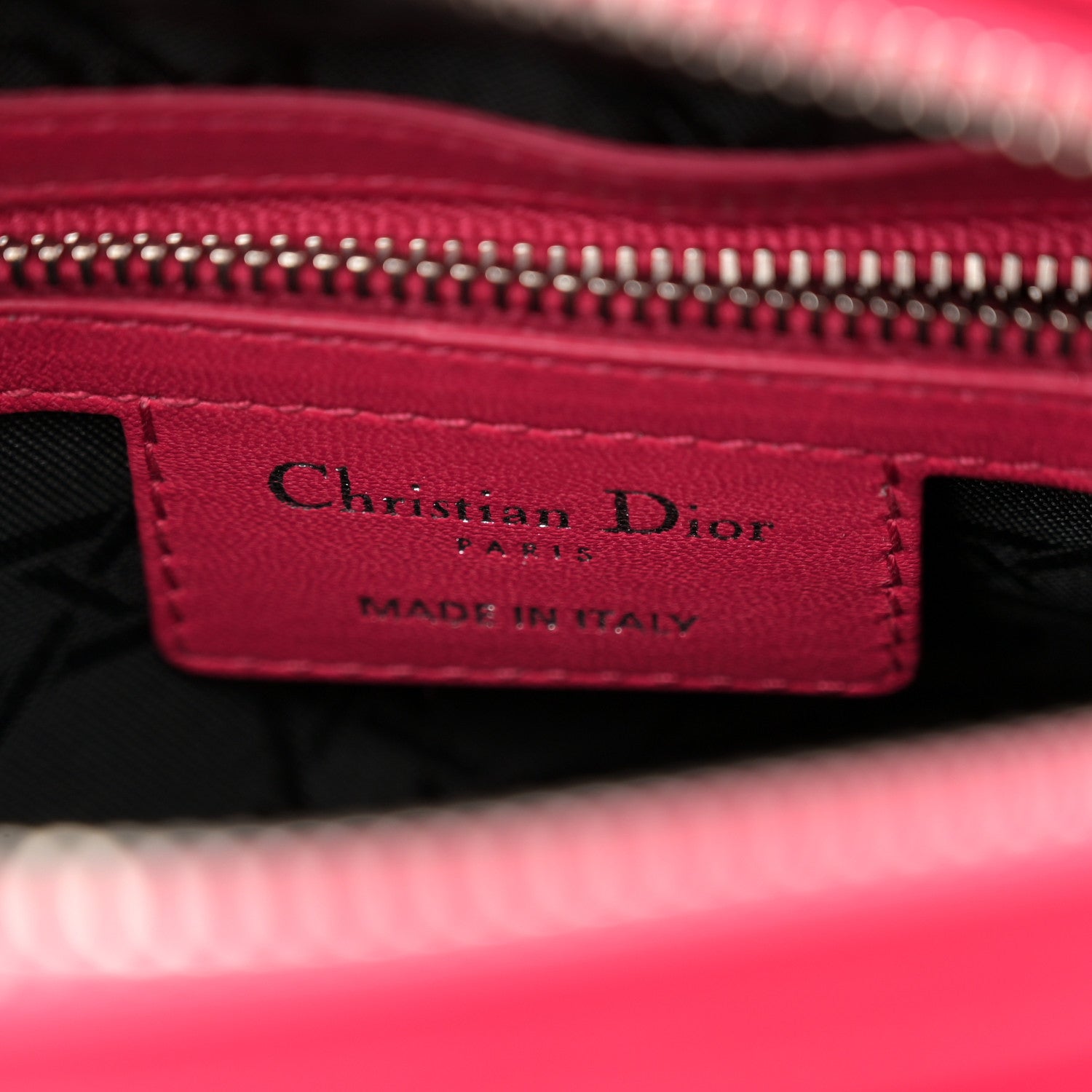 Christian Dior Lambskin Cannage Medium Lady Dior Pink 6 of 10
