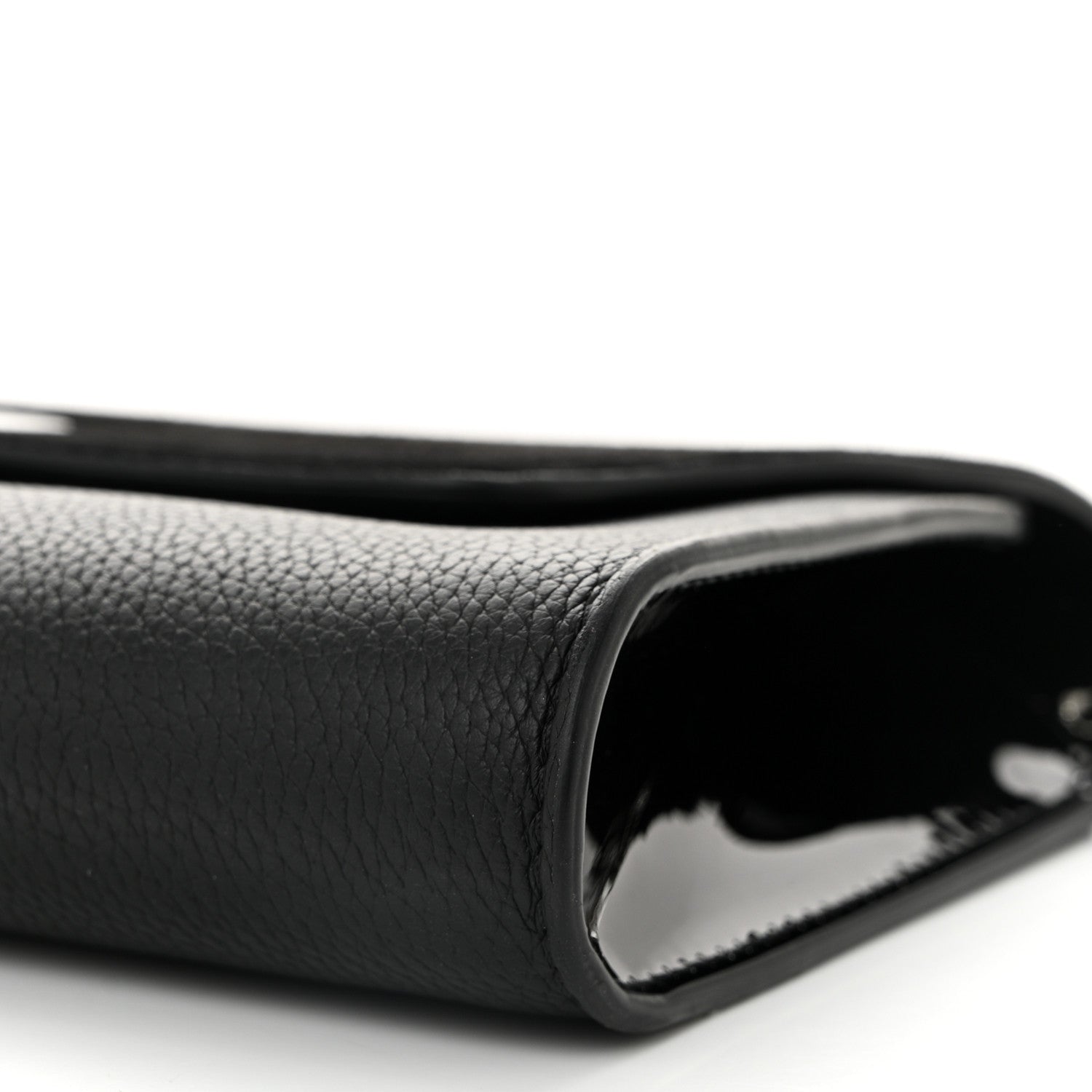 Christian Louboutin Veau Velours Calfskin Vero Dodat Clutch Black 9 of 9