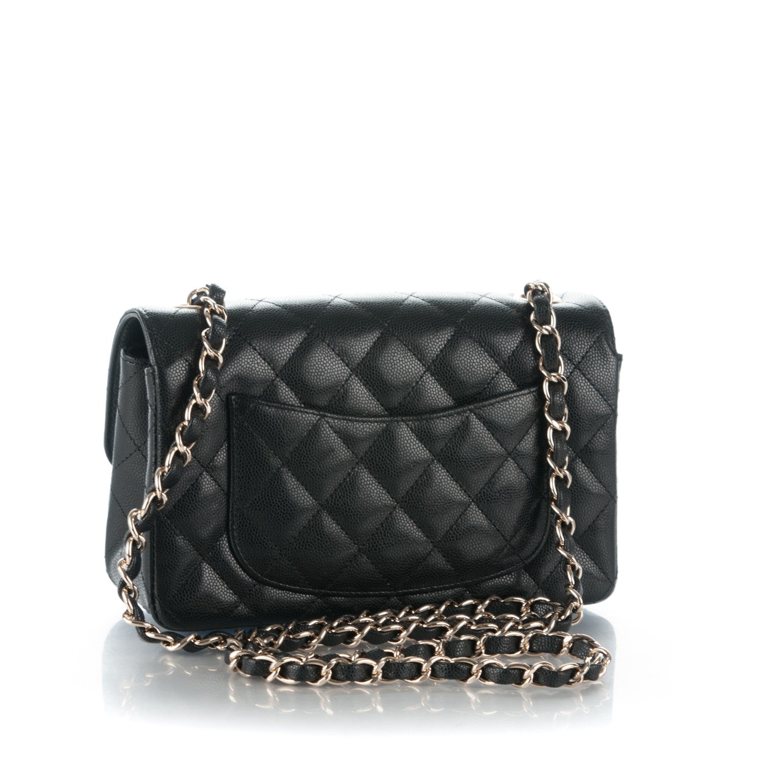 Chanel Caviar Quilted Mini Rectangular Flap Black 3 of 7