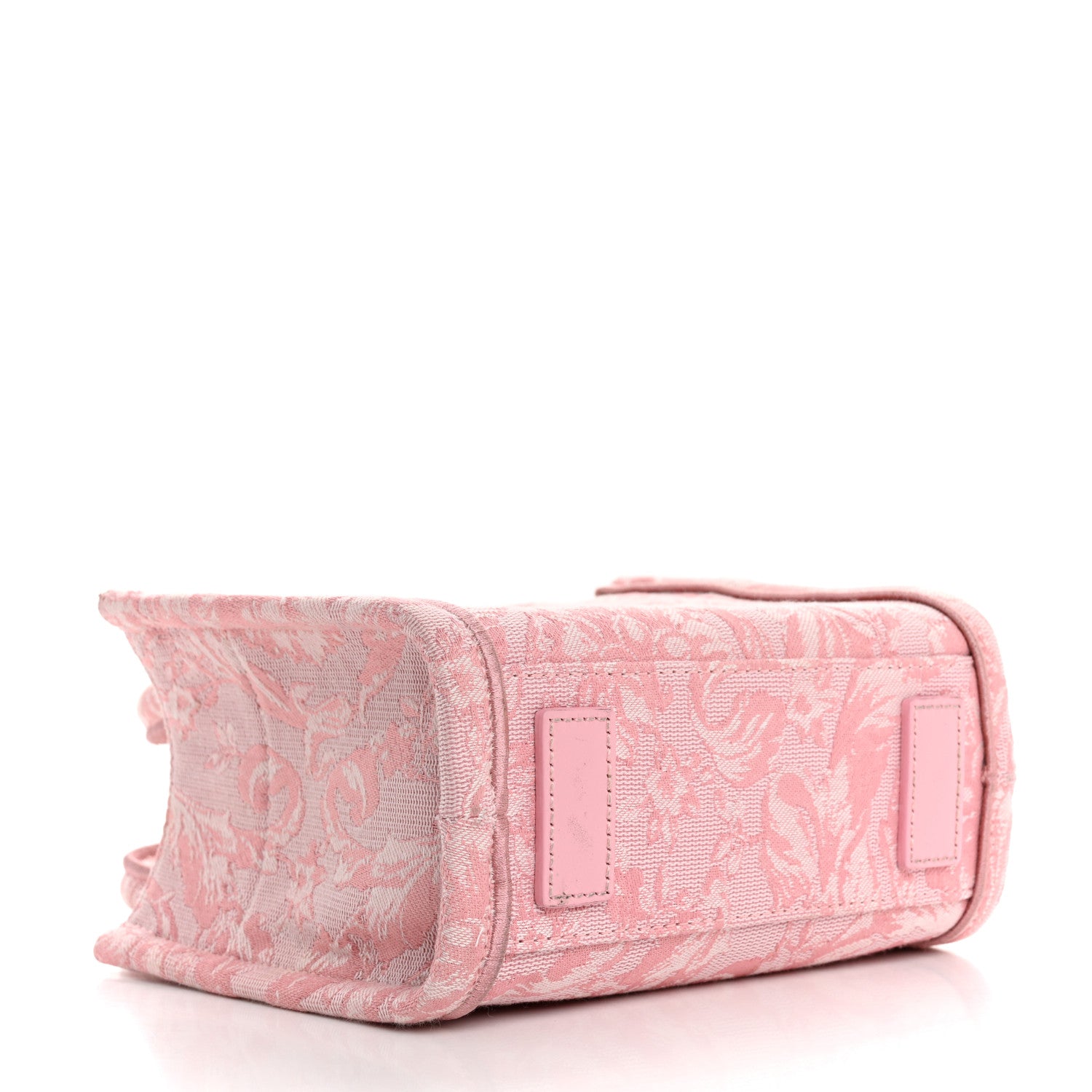 Versace Jacquard Barocco Extra Small Athena Tote Pink 4 of 11