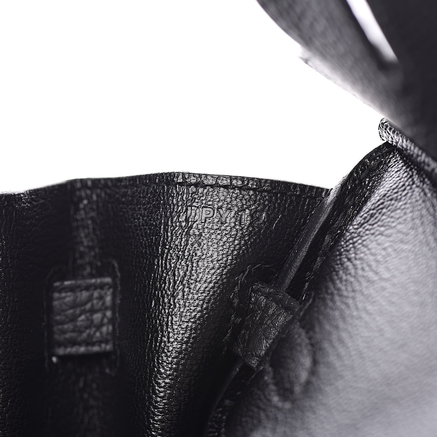 Hermes Togo Birkin 25 Black 13 of 28