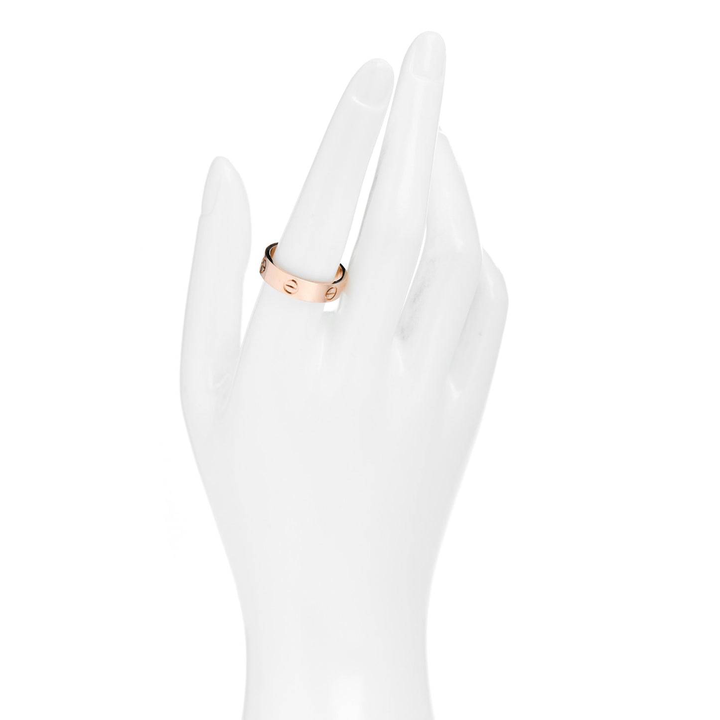 18K Pink Gold 5.5mm LOVE Ring 59 8.75