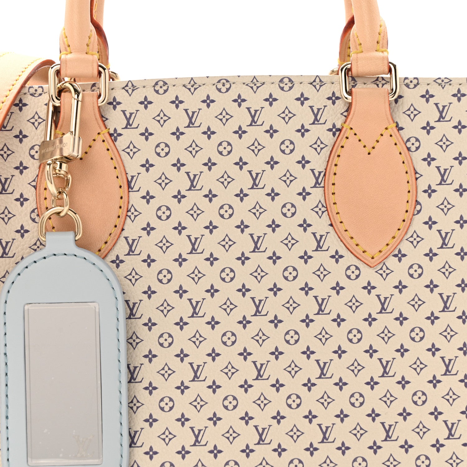 Louis Vuitton Monogram Damier Romance Onthego PM Azure Blue Sand 7 of 10