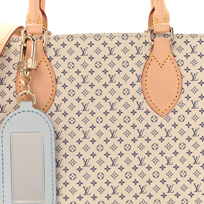 Louis Vuitton Monogram Damier Romance Onthego PM Azure Blue Sand 7 of 10