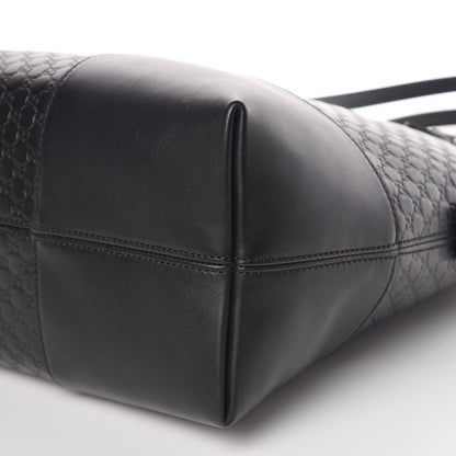 Gucci Soft Microguccissima Medium Bree Shoulder Bag Black 9 of 9
