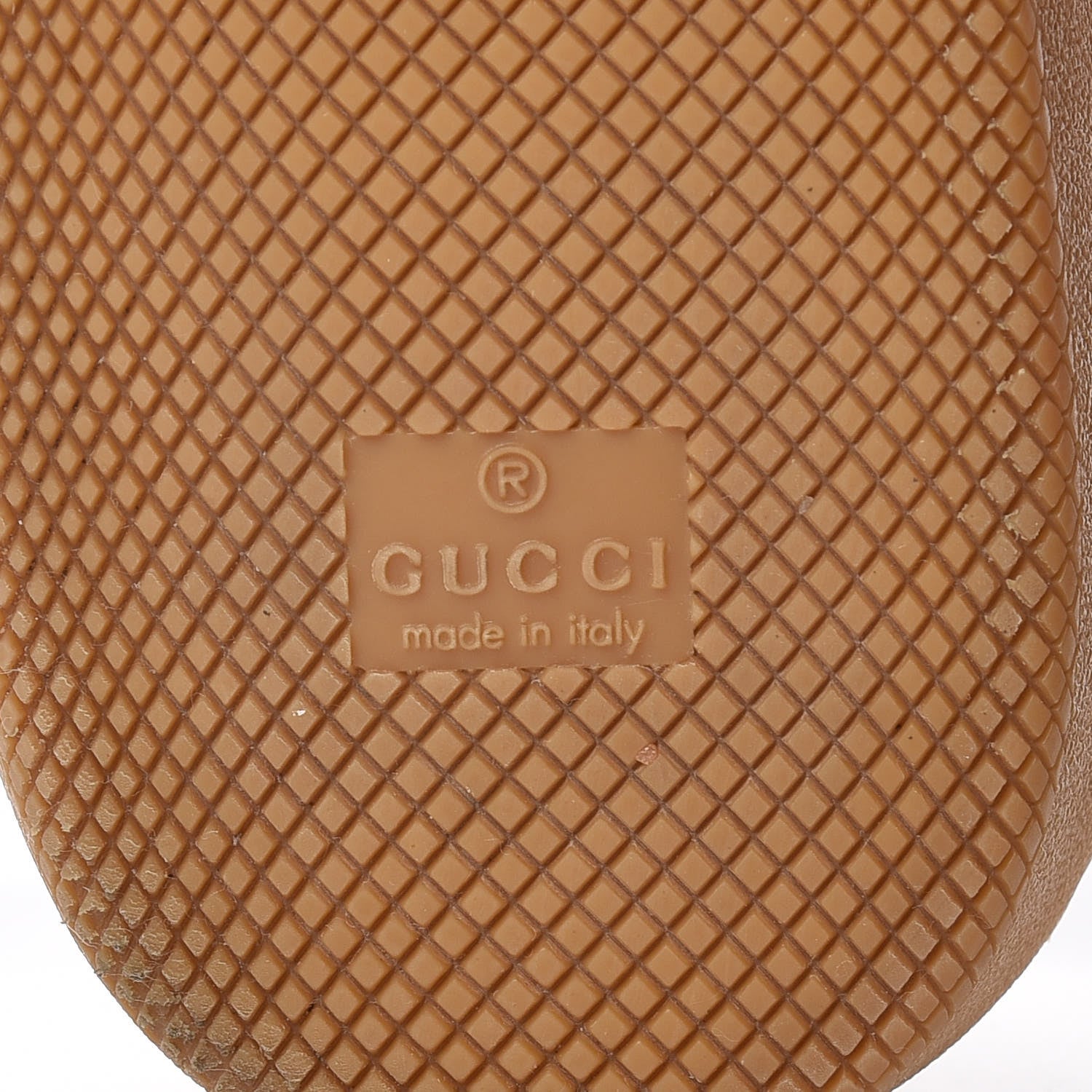 Gucci Calfskin Suede Web Mens G74 Sneakers 12 Oatmeal Soft Rose 6 of 10