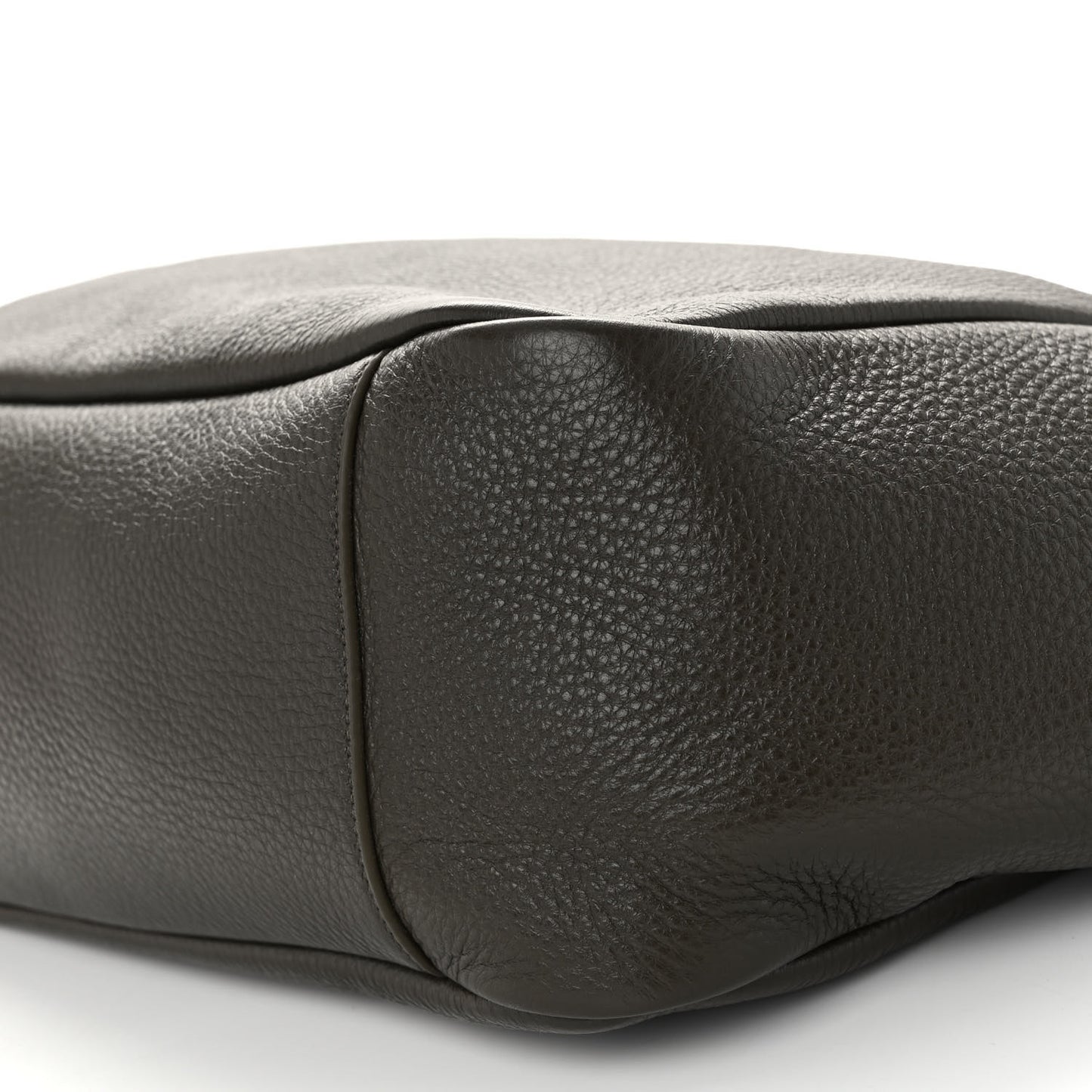 Grained Deerskin Bea Tote Musk