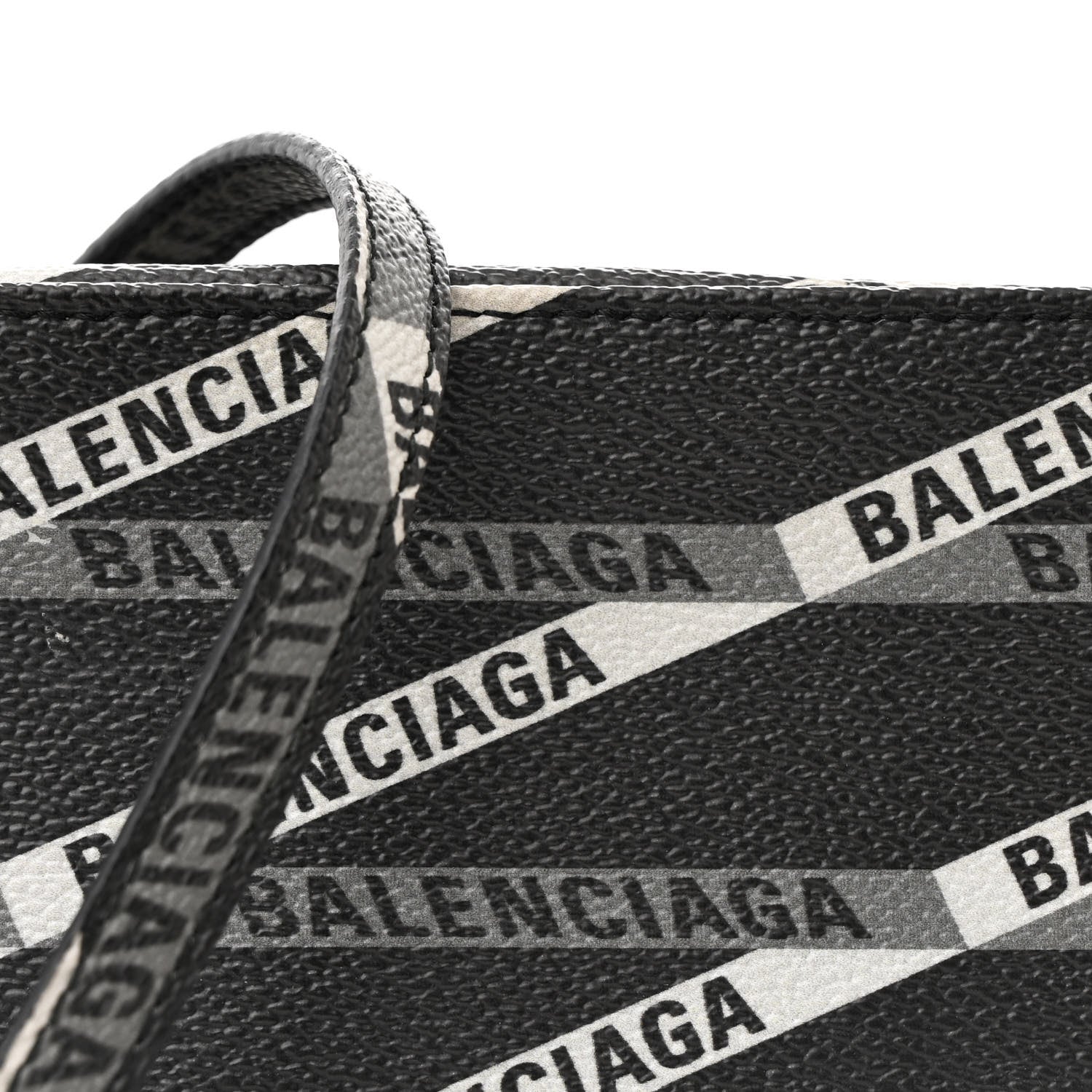 Balenciaga Coated Canvas Losange Monogram XS Camera Bag Black Grey 9 of 11