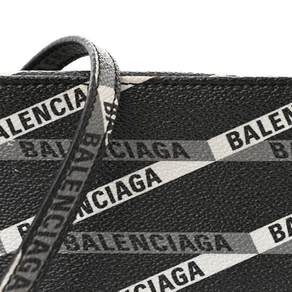 Balenciaga Coated Canvas Losange Monogram XS Camera Bag Black Grey 9 of 11