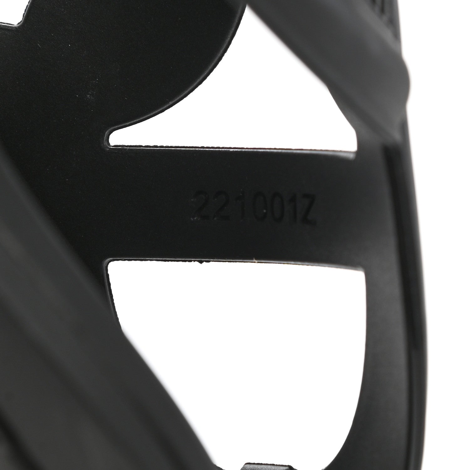 Hermes Rubber Womens Egerie Sandals 41 Black 8 of 10