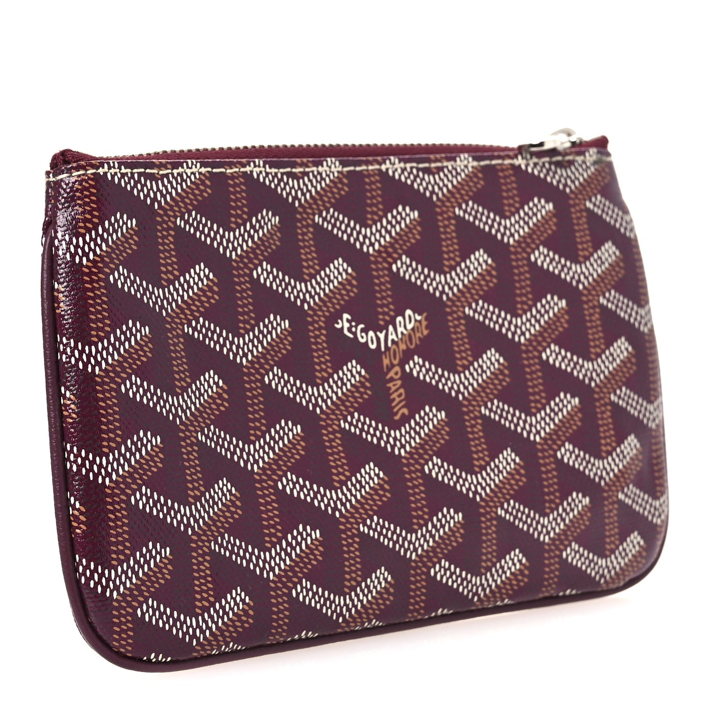 Goyardine Mini Senat Pochette Burgundy