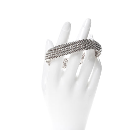 Tiffany Sterling Silver Somerset Mesh Bracelet 2 of 4