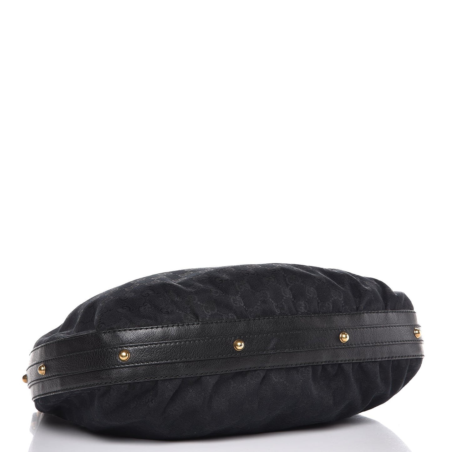 Monogram Medium Interlocking Hobo Black