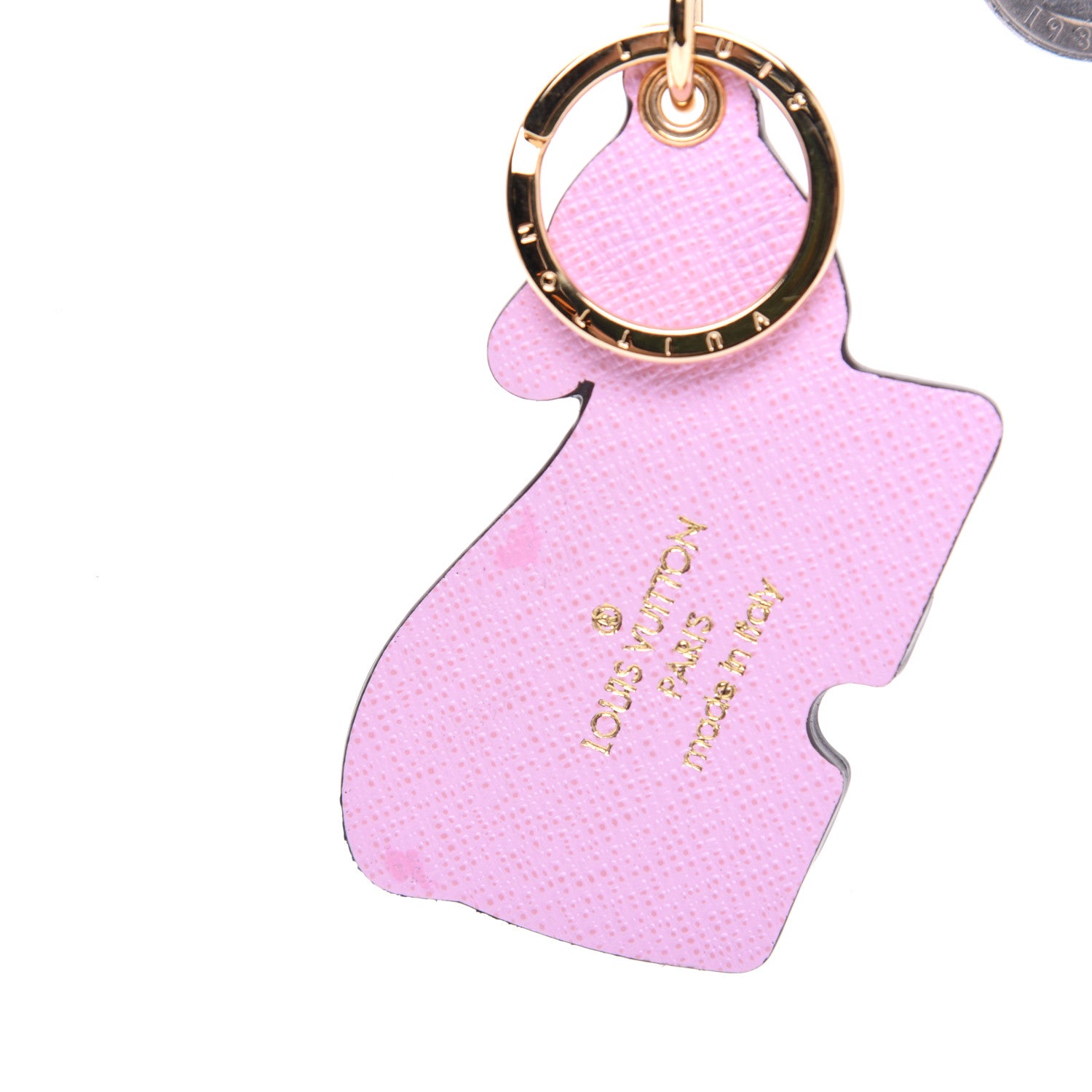 Louis Vuitton Monogram Calfskin Mummy Baby Bear Bag Charm Key Holder 3 of 4