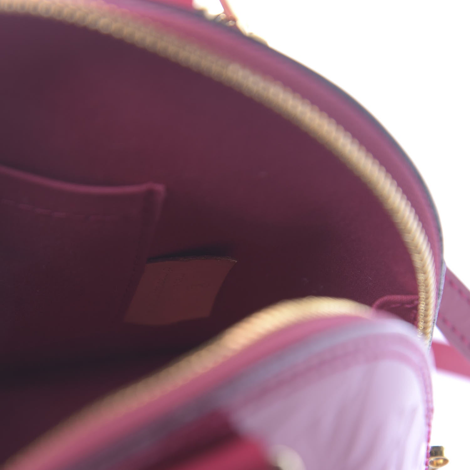 Louis Vuitton Vernis Alma BB Rose Indien 7 of 11