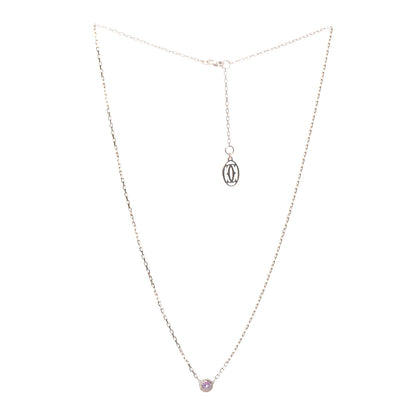 Cartier 18K Pink Gold Pink Sapphire D'Amour Pendant Necklace 3 of 6
