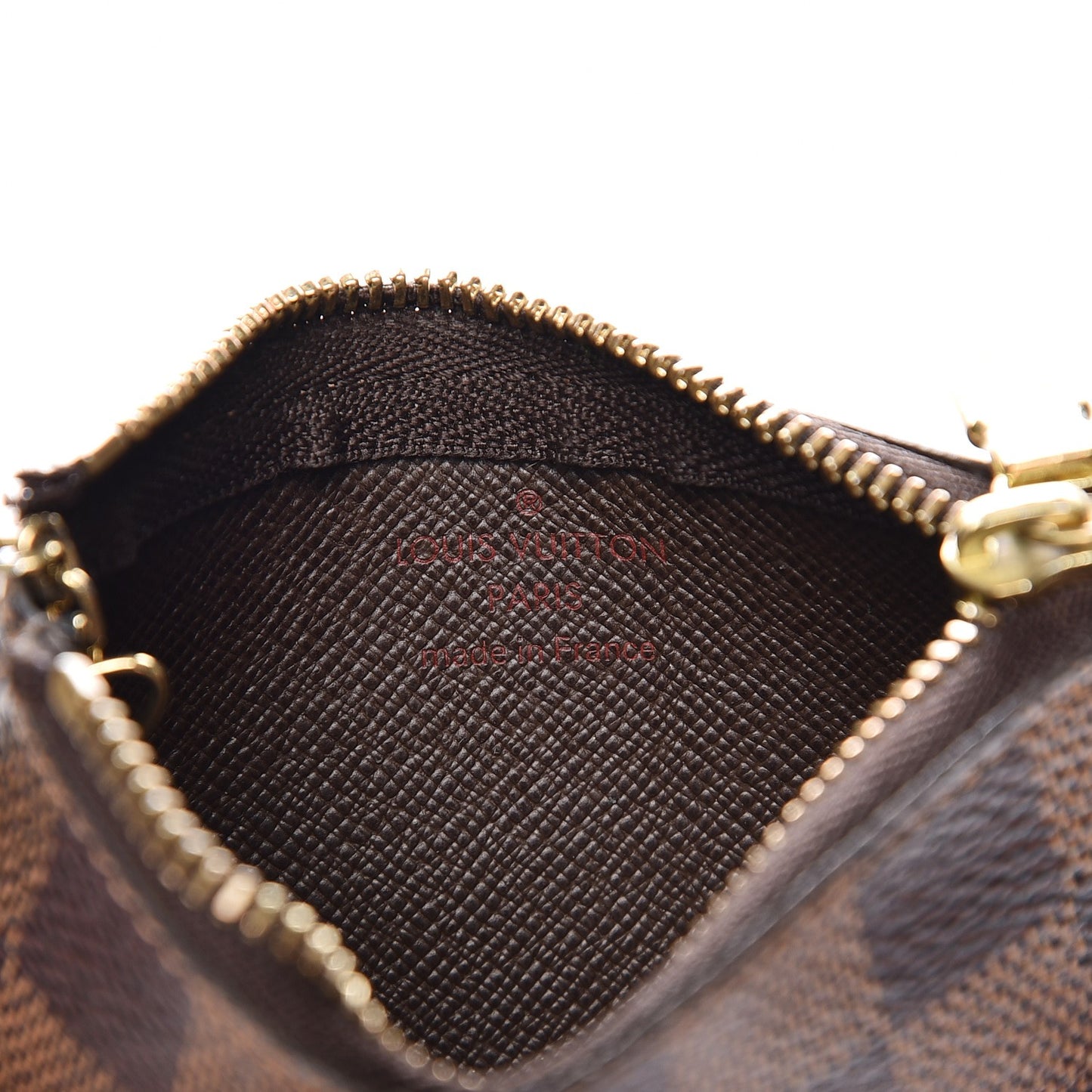 Damier Ebene Key Pouch