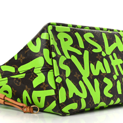 Louis Vuitton Monogram Graffiti Neverfull GM Green 7 of 8