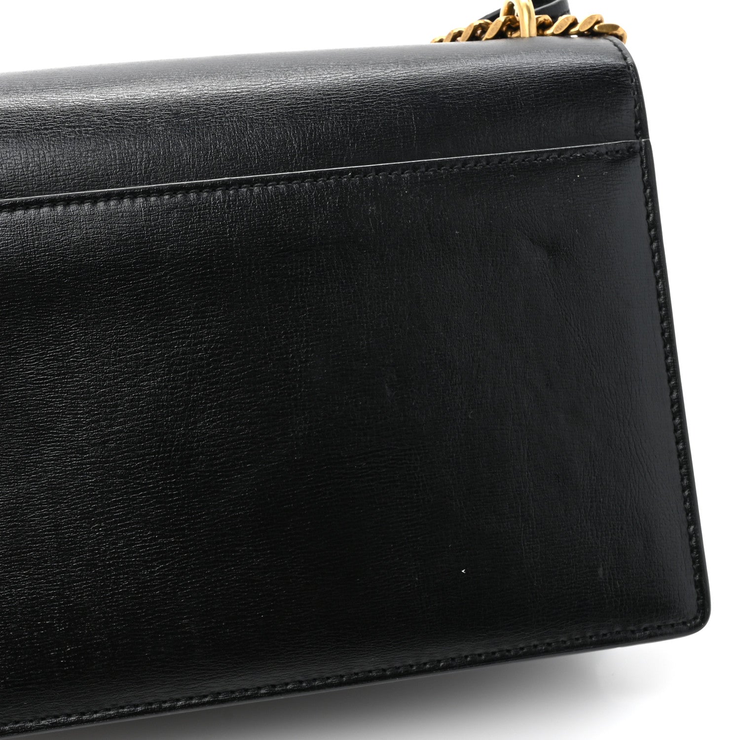 Saint Laurent Calfskin Medium Monogram Sunset Black 12 of 17