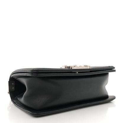 Chanel Lambskin Chevron Quilted Small Boy Flap Black 4 of 12