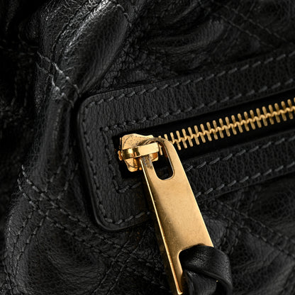 Marc Jacobs Calfskin Quilted Stam Hobo Black 9 of 9