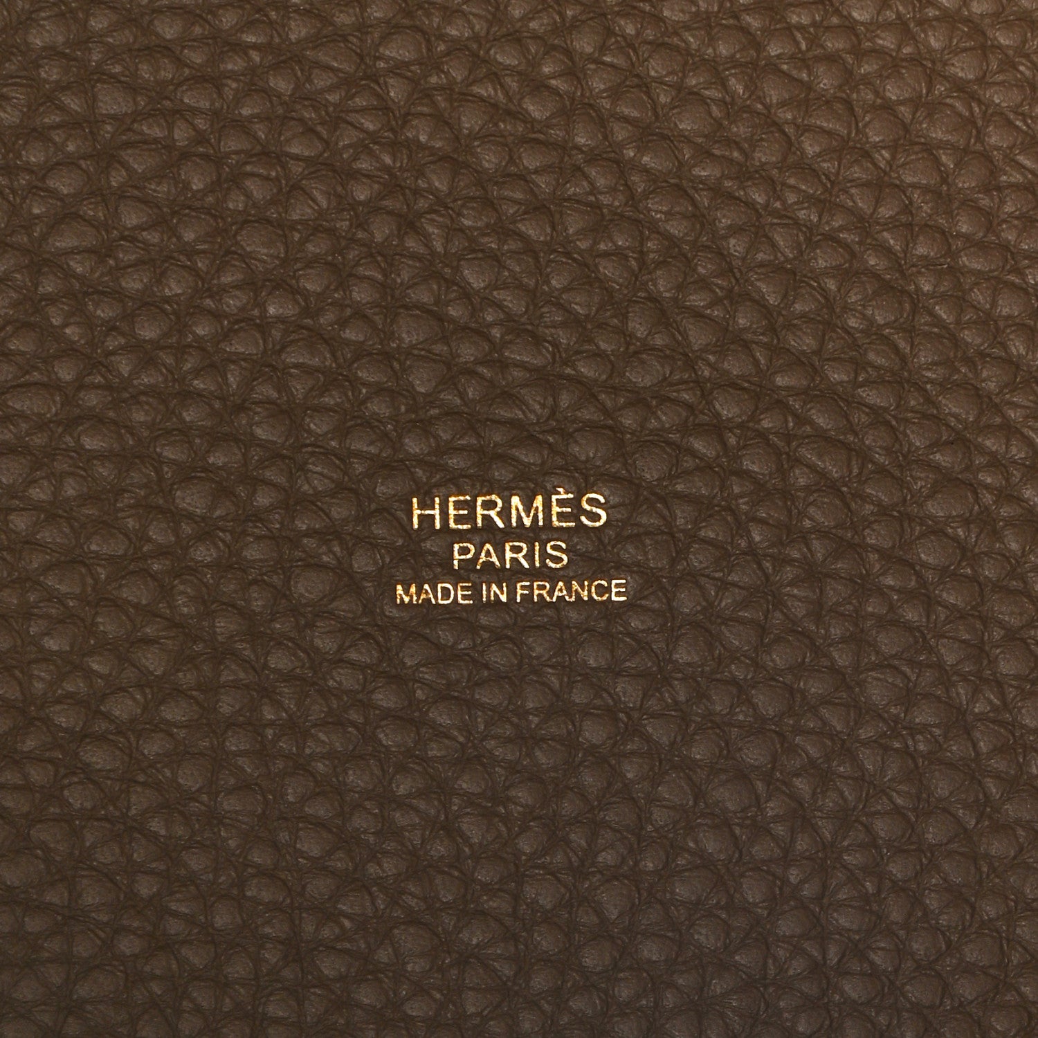 Hermes Taurillon Clemence Picotin Lock 22 MM Etoupe 6 of 11