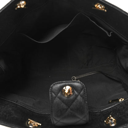 Chanel Caviar Quilted Large Shopping Tote Black 5 of 10