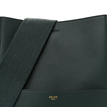 Celine Soft Grained Calfskin Sangle Bucket Bag Amazone 7 of 9