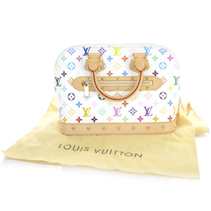Louis Vuitton Monogram Multicolor Alma White 11 of 11