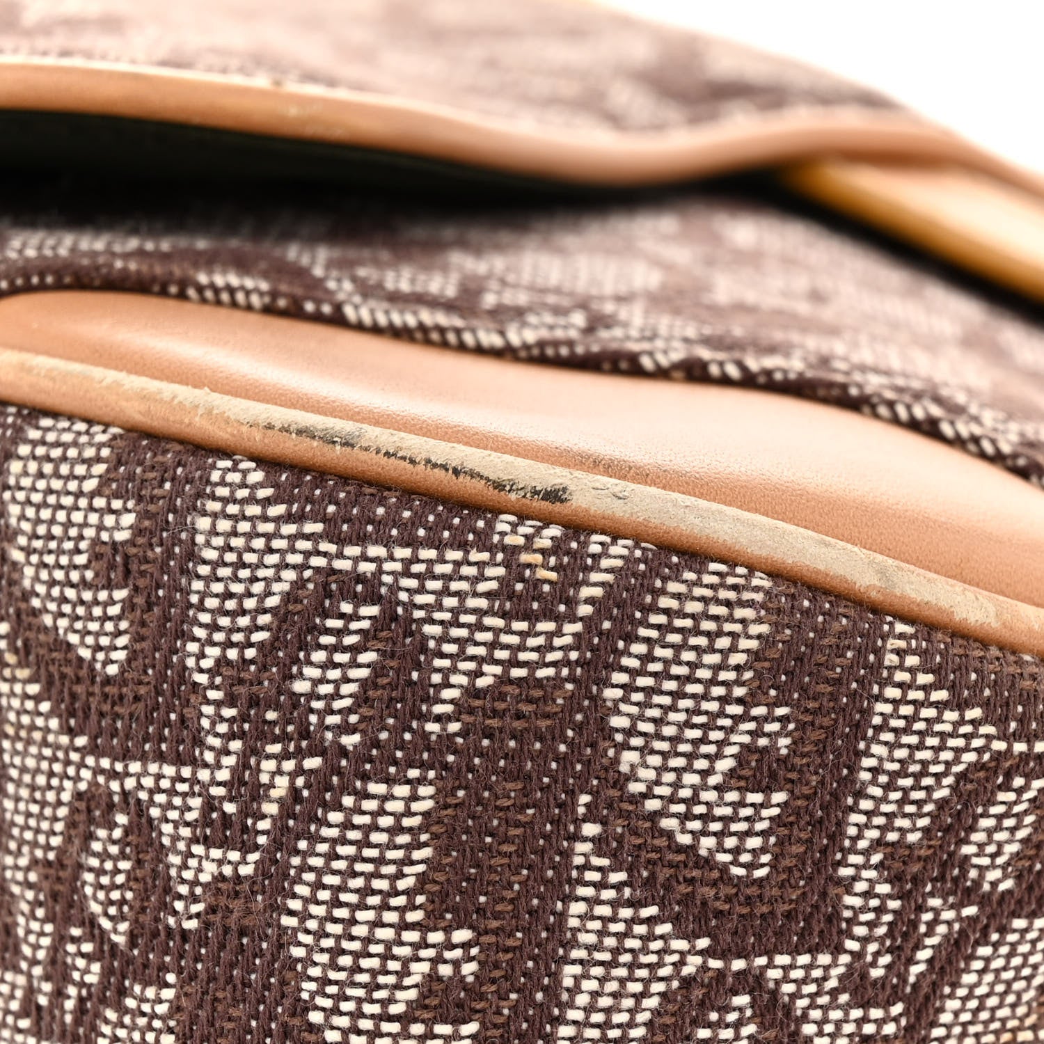 Christian Dior Monogram Saddle Bowler Brown 21 of 23