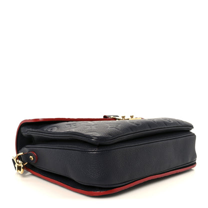 Louis Vuitton Empreinte Pochette Metis Marine Rouge 4 of 13