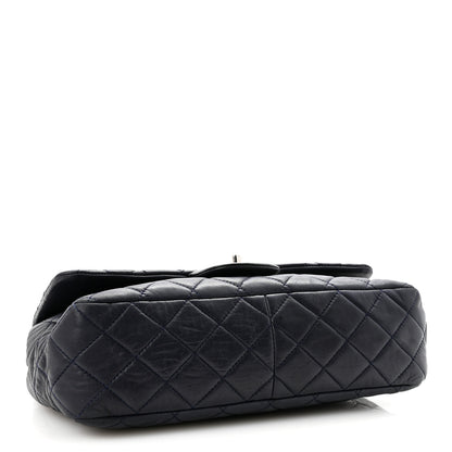Chanel Lambskin Quilted Jumbo Single Flap Navy 4 of 10