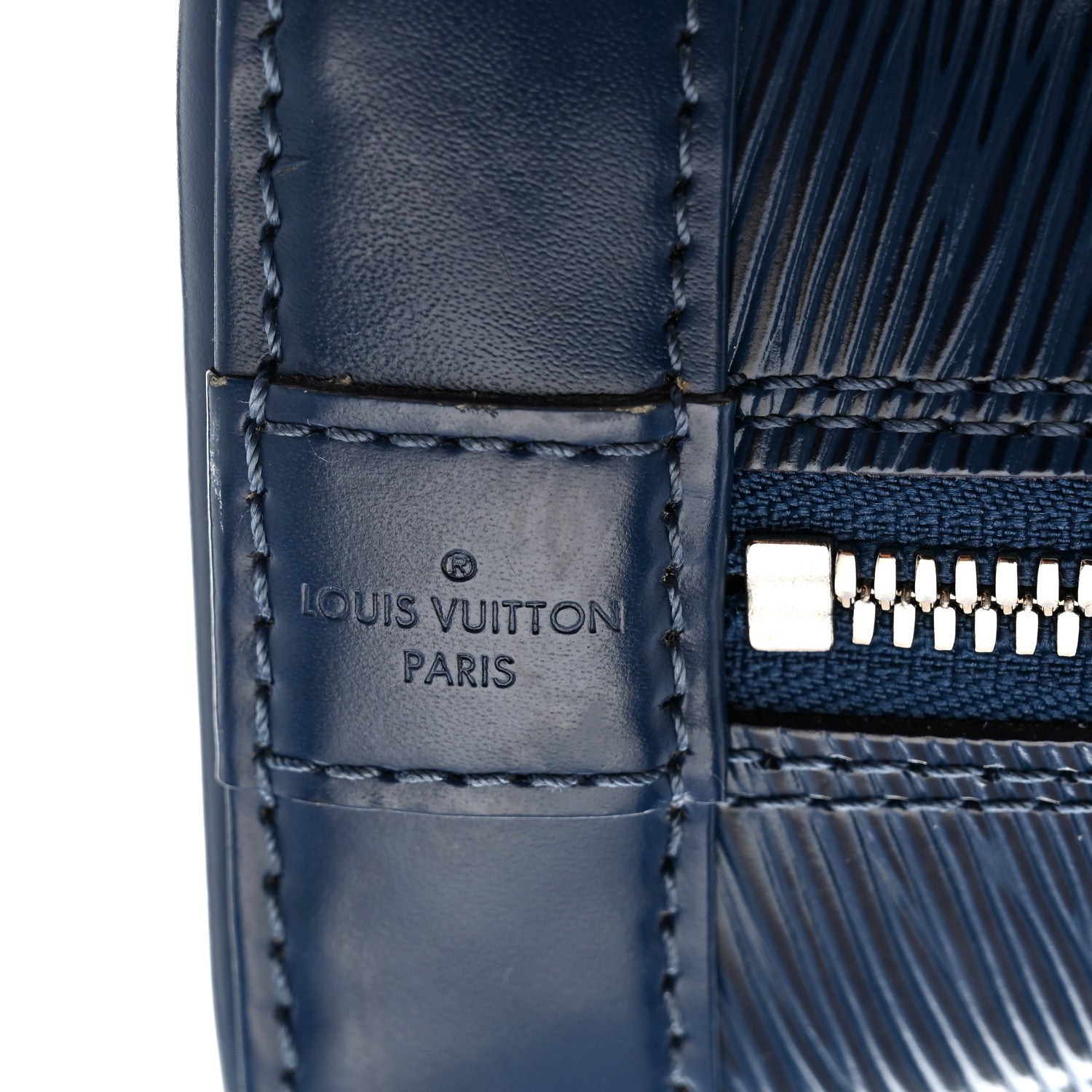 Louis Vuitton Epi Alma BB Indigo 6 of 10