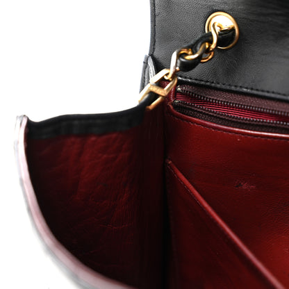 Chanel Lambskin Quilted Envelope Flap Black 13 of 18