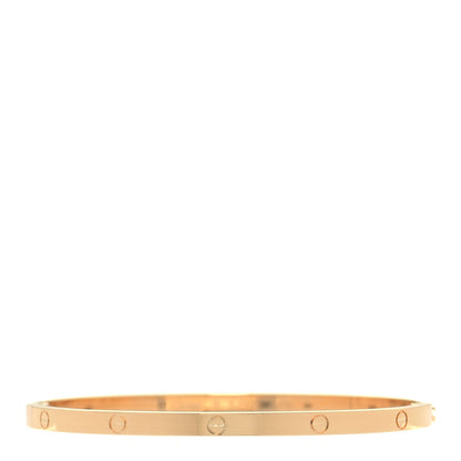 Cartier 18K Yellow Gold Small LOVE Bracelet 18 1 of 6