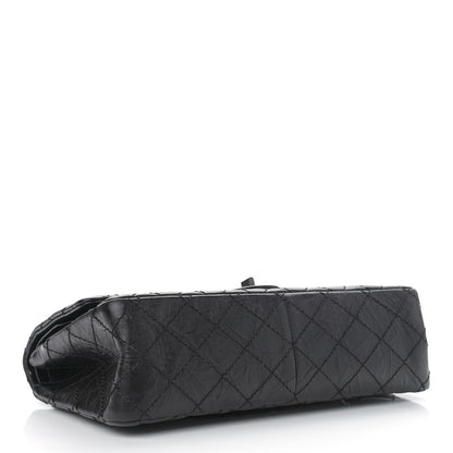 Chanel Aged Calfskin Quilted 2.55 Reissue 226 Flap So Black 4 of 10