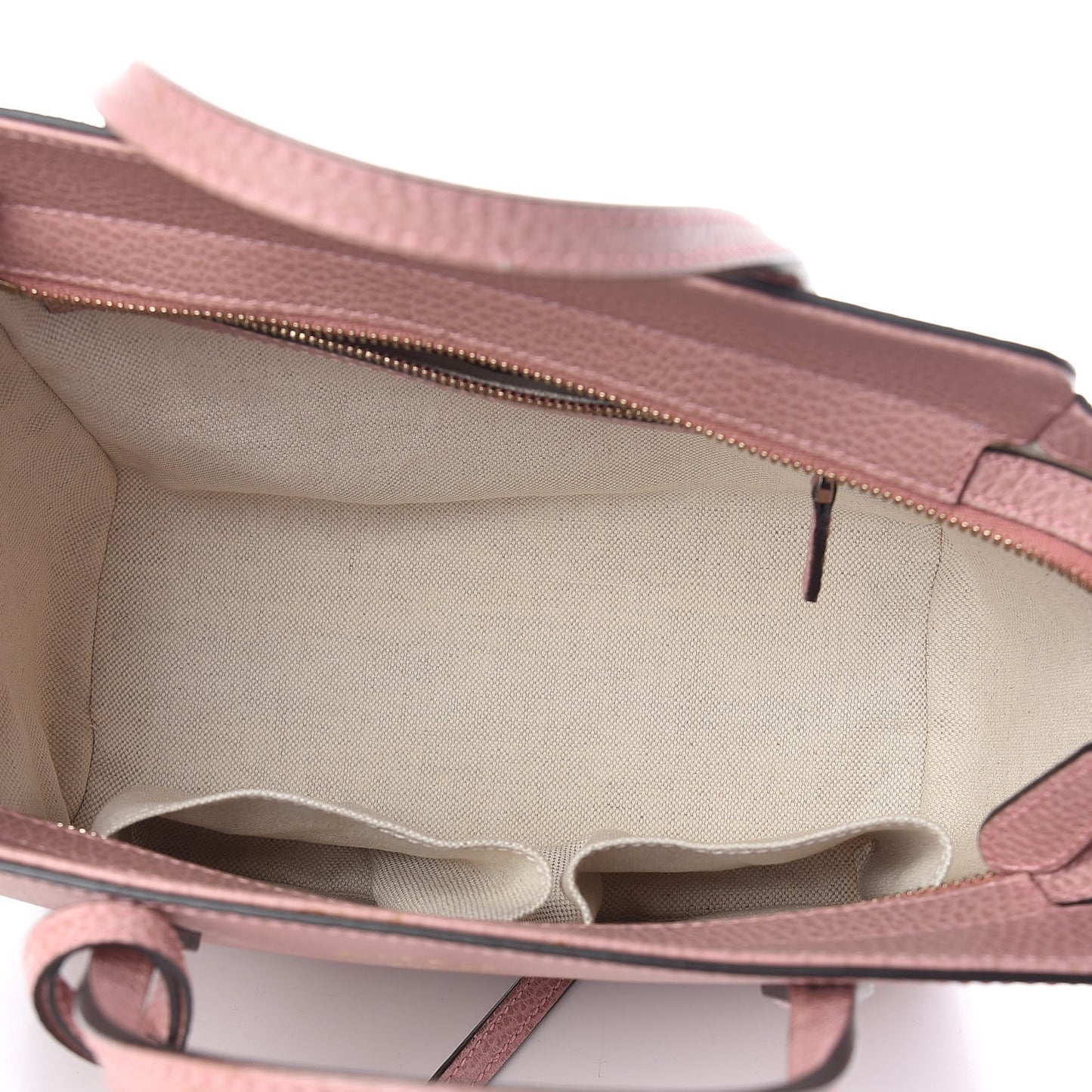 Dollar Calfskin Mini Swing Top Handle Bag Soft Pink