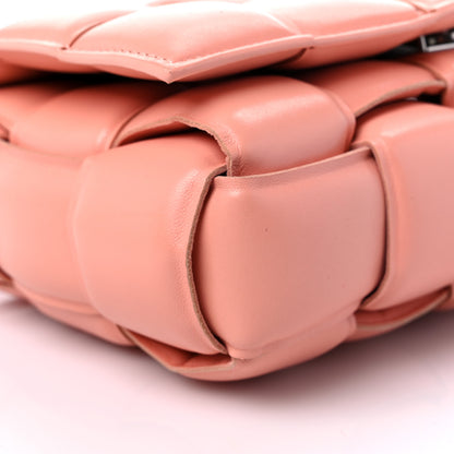 Bottega Veneta Nappa Maxi Intreccio Padded Cassette Crossbody Bag Peachy 6 of 7