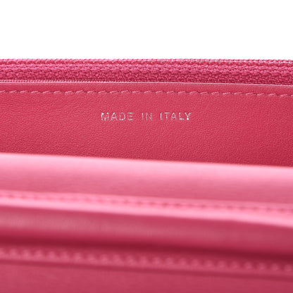 Chanel Patent Quilted Wallet On Chain WOC Fuchsia 7 of 9