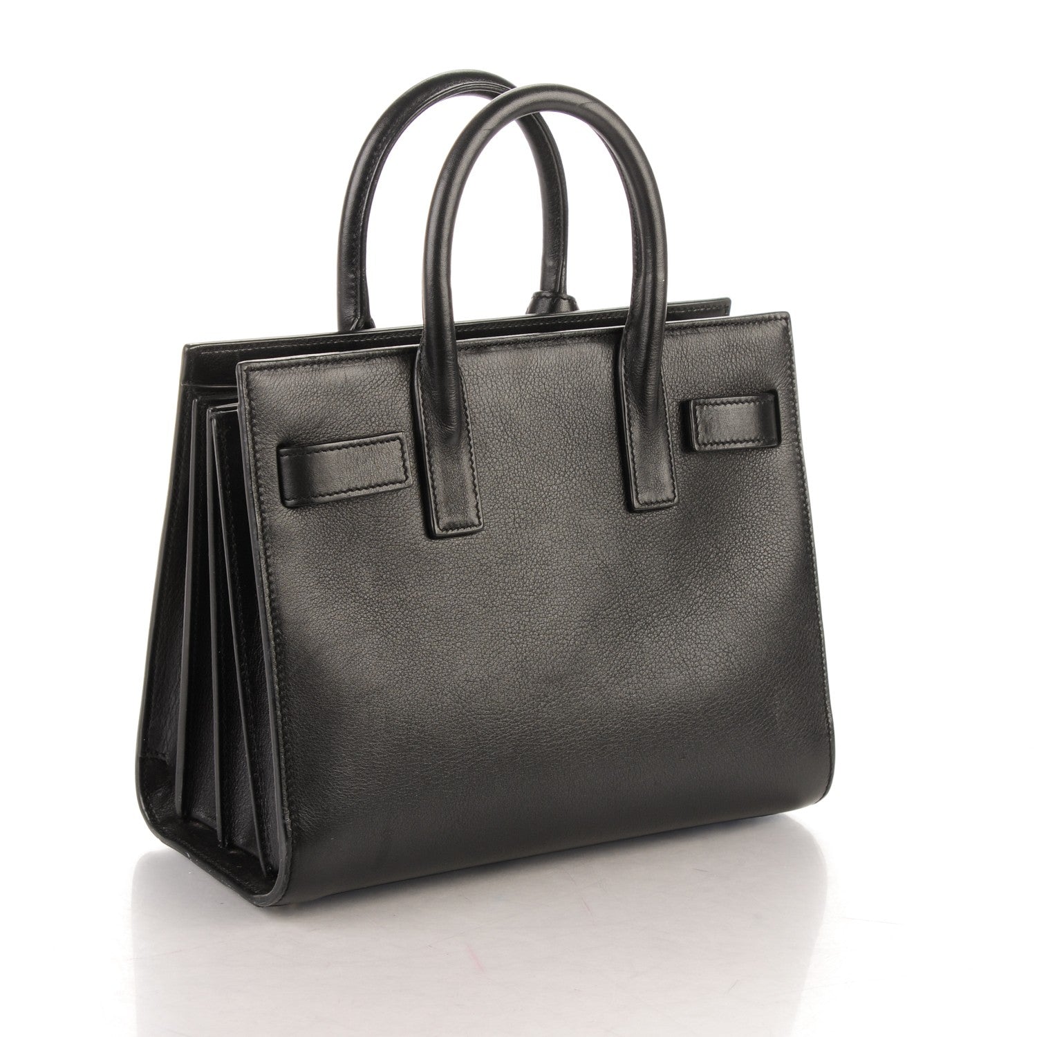 Saint Laurent Calfskin Nano Sac De Jour Black 3 of 6