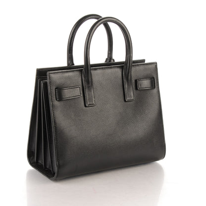 Saint Laurent Calfskin Nano Sac De Jour Black 3 of 6