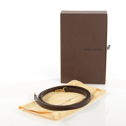 Louis Vuitton Calfskin Shoulder Strap Brown 5 of 5