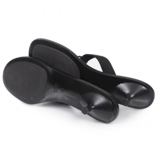 Leather GG Reins Thong Sandals 7