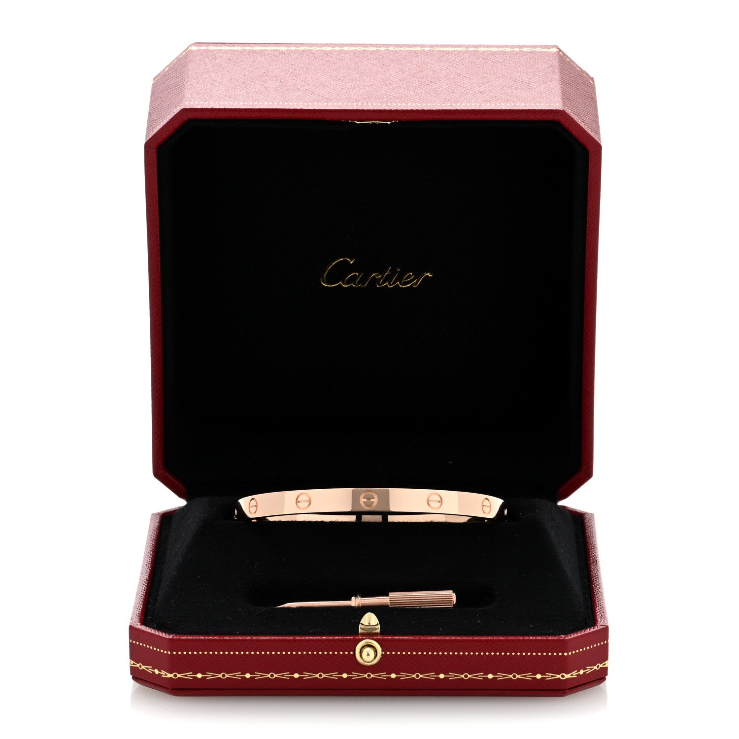Cartier 18K Pink Gold LOVE Bracelet 20 5 of 5