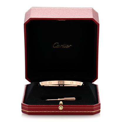Cartier 18K Pink Gold LOVE Bracelet 20 5 of 5